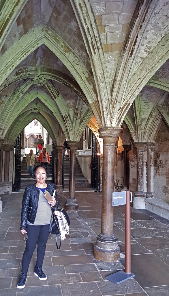 Nella and Entry to Chapter House